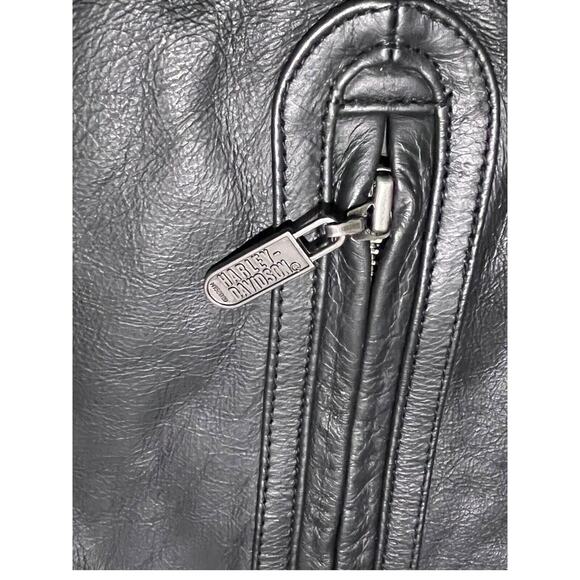 NEW Harley Davidson Black Leather 03402 Riding Pants Size 40 - Picture 9 of 10